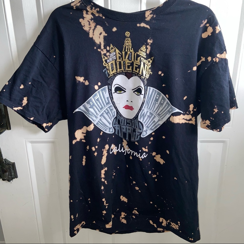 Disney Evil Queen Graphic Tie-dye Tshirt